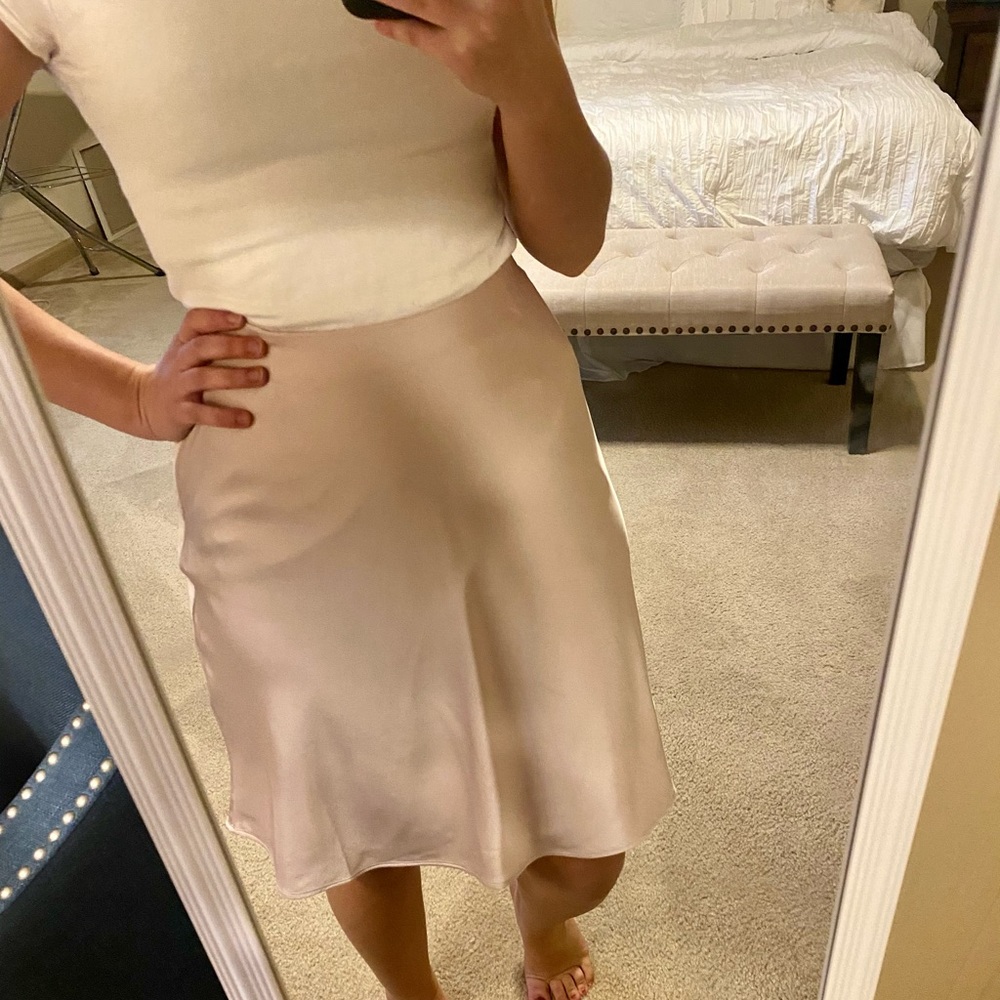 Silk skirt